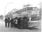 Alte Fotos, überwiegend von der Berlin-Fahrt der L-Klasse 1974